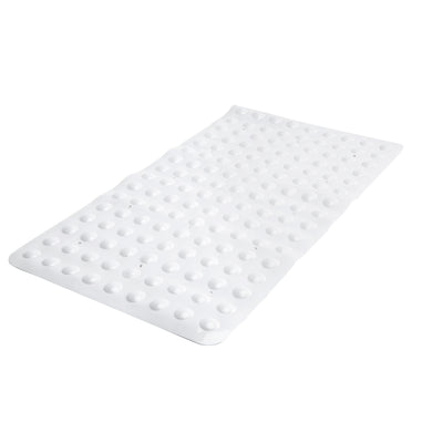 1 of 3:Alfombrilla de baño antideslizante Sanitized Bath Bliss en color blanco 