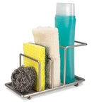 1 of 6:Home Basics 3 compartment Satin Nickel Sink Organizer 