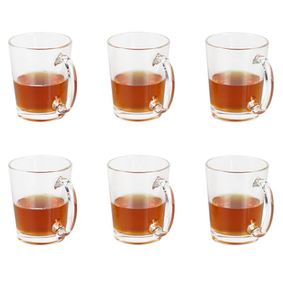 2 of 4:Ensemble de 6 tasses en verre Collins de 255 ml (9 oz) de Home Basics, transparent 