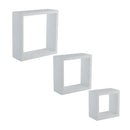1 of 4:Neu Home Set of 3 Wall Cubes 