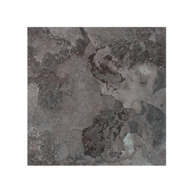 1 of 2:Carreaux de sol en vinyle auto-adhésifs Portfolio 12x12 2,0 mm - Marbre minuit - 9 carreaux/9 pi² 