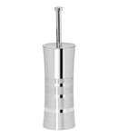 2 of 3:Brosse de toilette et support en acier inoxydable Bath Bliss, deux tons 