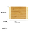 6 of 6:Tabla de cortar de bambú Home Basics 