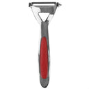 2 of 7:Home Basics Vegetable Peeler with Rubber Grip 