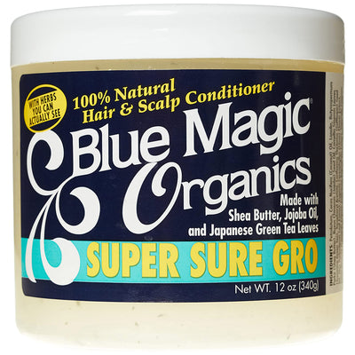 1 of 2:Blue Magic Originals Super Sure Gro crecimiento del cabello, 12 onzas 