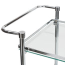 4 of 4:Chariot de service roulant en verre trempé Neu Home 