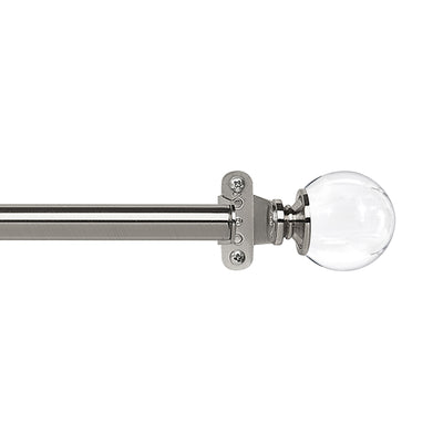 1 of 17:Innovative Decorative Room Darkening Wrap Around Curtain Rod and Finial, Jade 