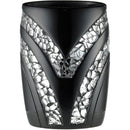 7 of 10:Sinatra Complete Bath Ensemble Decor Set, negro, todo se vende por separado 