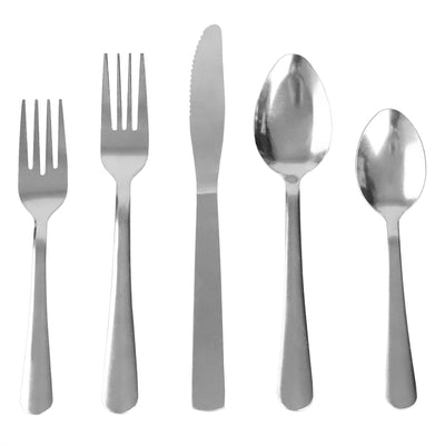 1 of 4:Home Basics Elle Stainless Steel 20 Pieces Flatware Set, Service for 4 