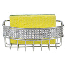 3 of 5:Porte-éponge Home Basics, chromé 