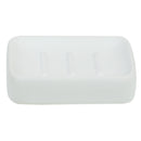 3 of 5:Home Basics Loft 4 Piece Ceramic Bath Accessory Set, White 