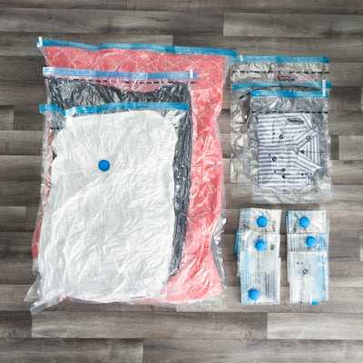 3 of 3:Sunbeam 12 Piece Plastic Vacuum Bag 