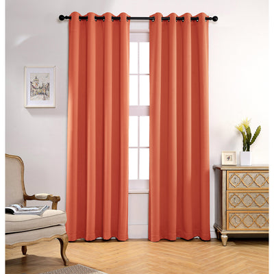 12 of 16:Jeannie Room Darkening Grommet Window Panel, 54x95 Inches 