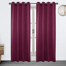 5 of 17:Brook Metallic Lurex Sheer Grommet Window Panel, 54x90 Inches 