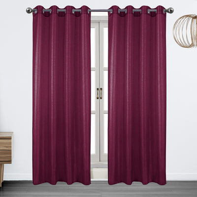 5 of 17:Brook Metallic Lurex Sheer Grommet Window Panel, 54x90 Inches 