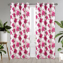 6 of 7:Tamara Floral Room Darkening Grommet Window Panel, 54x84 Inches 
