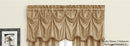 3 of 3:Bellini Jacquard Medallion Design Window Panel And Valance Treatments, Mocha 