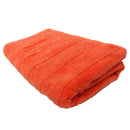 1 of 1:Toalla de baño Feather and Stitch Zero Twist, 30 x 58 pulgadas, coral 