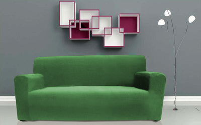 3 of 7:Housse extensible Rive Gauche Provence, verte 