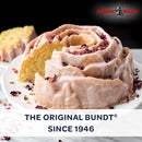 7 of 7:Nordic Ware Platinum Rose Cast Aluminum Bundt Pan, 10 Cup, Copper 