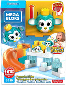 8 of 8:Mega Bloks Peek A Blocks Penguin Slide with Big Building Blocks, Building Toys for Toddlers (14 Pieces) 