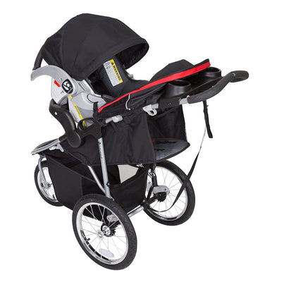3 of 7:Baby Trend Cityscape Jogger carriola, Jolt Red 