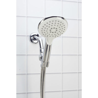 6 of 8:Ensemble pommeau de douche à effet pluie 3 fonctions et cordon Bath Bliss Boulevard 