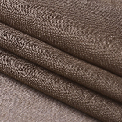 6 of 7:Sheffield 2-Pack Solid Sheer Grommet Window Panel, Brown, 76x84 Inches 