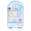 1 of 1:Spa Savvy 4-In-1 Electronic PowerPedi Callus Remover, Blue-White 