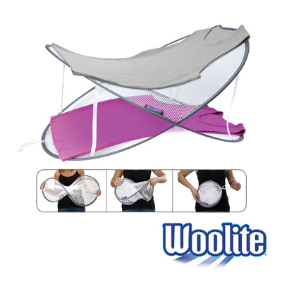 1 of 1:Woolite Pop-Up Sweater Dryer con desinfectante, blanco, 22.8x24.4x13 pulgadas 