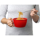 5 of 6:Sistema Microwave Noodle Soup Bowl, Red, 31.7 Ounce 