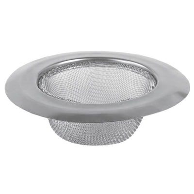 1 of 4:Home Basics Stainless Steel Fine Mesh Sink Strainer, Silver, 4.5 Inches 