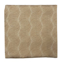 1 of 1:Housse de coussin décorative circulaire damassée, beige, 45 x 45 cm 