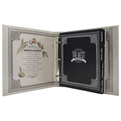 7 of 8:CR Gibson My Best DIY Recipe Book Journal Set, 5 pièces 