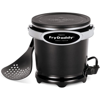 3 of 3:Presto FryDaddy Electric Deep Fryer, Black 