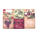 1 of 1:Tapis décoratif antifatigue Napa Valley, beige-bordeaux, 45 x 76 cm 