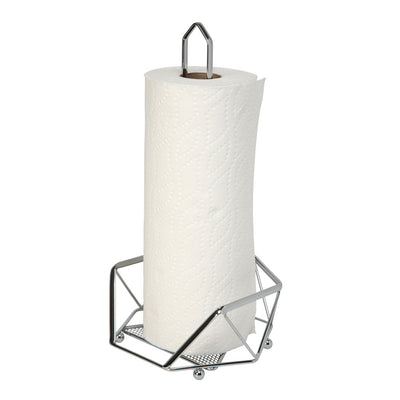 5 of 5:Kitchen Details Geode Paper Towel Holder in Chrome 