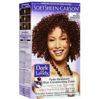 1 of 1:Dark & Lovely Permanent Hair Color - 391 Brown Cinnamon 