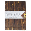 1 of 1:Spigo Acacia Wood Cutting Board, Brown, 13x9 Inches 