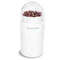 1 of 2:Proctor Silex Fresh Grind Coffee Grinder, White 