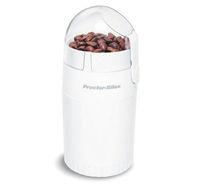1 of 2:Proctor Silex Fresh Grind Coffee Grinder, White 