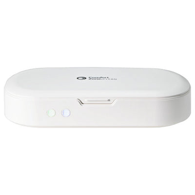 2 of 8:Comfort Zone Enclosed UV Light Sterilizer Box for Phone, 7.4x4x1 Inches 