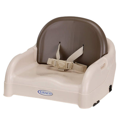 1 of 4:Graco Blossom Toddler Adjustable Booster Seat, Brown-Tan 