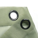 7 of 7:Sheffield 2-Pack Solid Sheer Grommet Window Panel, Sage, 76x84 Inches 
