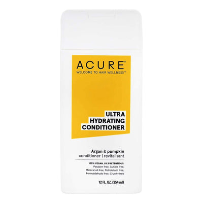 1 of 2:ACURE Ultra Hydrating Conditioner, 100% Vegan, Argan & Pumpkin, 12 Ounces 