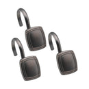 1 of 1:Popular Bath Xavier Metal Shower Curtain Hooks, Orb, 12 Pack 