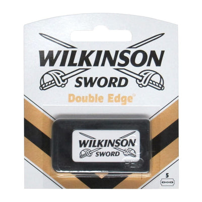 1 of 1:Wilkinson Sword Double Edge Replacement Straight Razor Blades - 5-pack 