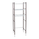 1 of 4:Neu Home 3 Shelf Duplex Line Over the Toilet Space Saver Rack 