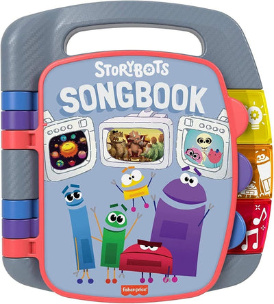 1 of 4:Fisher-Price Storybots Songbook, Musical Book With Facts About Space 
