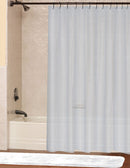 1 of 1:Vinyl Shower Curtain Liner with Grommets and Magnets, Frosted, 70x72 Inches 